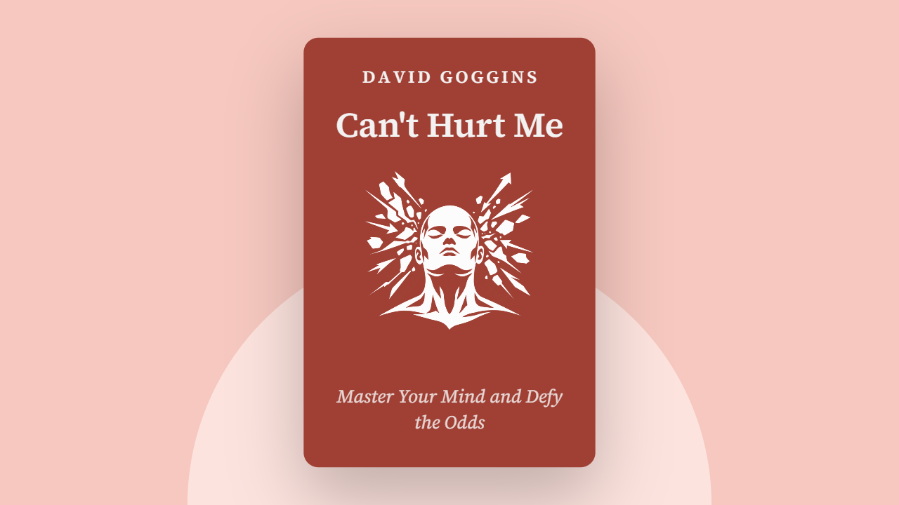 Can’t Hurt Me Book Hindi Summary