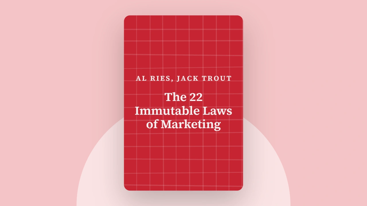 The 22 Immutable Laws of Marketing Hindi Summary