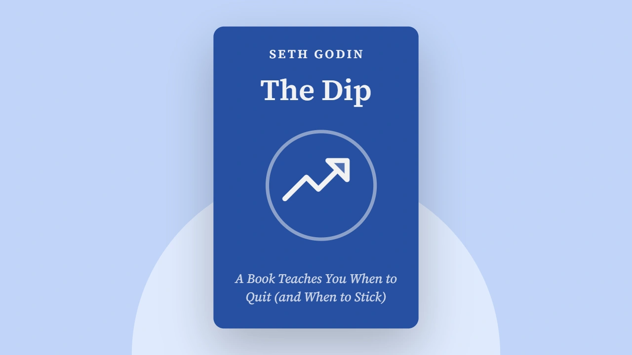 The Dip Video Book Hindi Summary