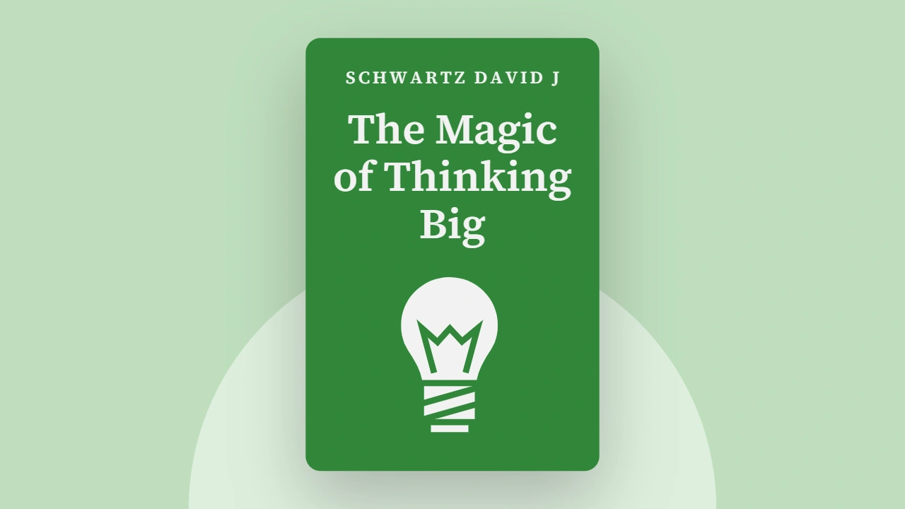 Magic of Thinking Big Book Hindi Summary