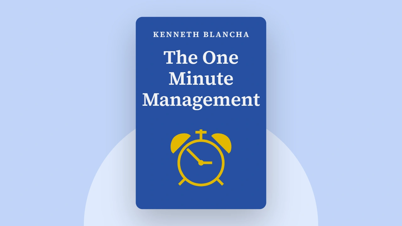 The One Minute Manager Book Hindi Summary